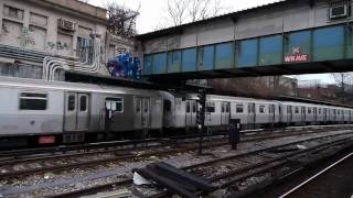 R160B N Train at 8th Avenue [upl. by Othilie]