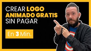 ANIMAR un LOGO GRATIS Sin Pagar RÁPIDO – Tutorial 2022  Crea un LOGO ANIMADO Online En 3 Min [upl. by Anelra]