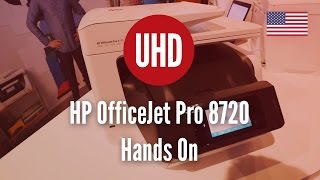 HP OfficeJet Pro 8720 Hands On 4K UHD [upl. by Asinla]