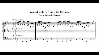 J S Bach quotWachet auf ruft uns die Stimmequot BWV 645 [upl. by Sehcaep]