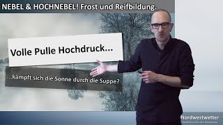 Hochdruck und das Problem mit unten kalt amp oben warm Wo kommt die Sonne raus Gibt es Frost [upl. by Chelsy]