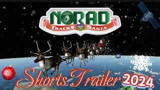 NORAD Tracks Santa Update Shorts 2024 Trailer🎅🏼🎄🎁 [upl. by Stoneman]