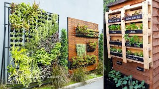 Best 50 Vertical Garden Ideas  Outdoor Vertical Living Wall Planter In 2024 [upl. by Mic]