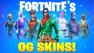 25 Fortnite Skins ONLY OGs Own [upl. by Narok]