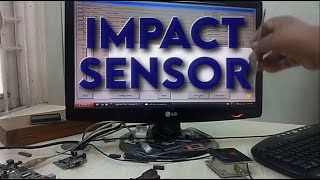 Impact Sensor Data Acquisition  youtubevideo trending viralvideo reels iot arduino avr [upl. by Hacim]