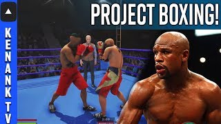 FOOTAGENEW Boxing Video Game BEING MADE  Project Boxing  No Fight Night Champion 2  PS4PC [upl. by Grati139]