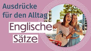 Englisch lernen Sätze und Ausdrücke für den Alltag [upl. by Anitneuq]