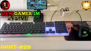 BR S42 RANK PUSH VIEW GAMER 1M IS LIVE KEYBOARD AND MOUSE PART 28 viral shortsfeed [upl. by Eahsat]