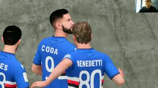 Sampdoria  My reactions and comments gameplay EA Sports FC 25 [upl. by Uahc530]