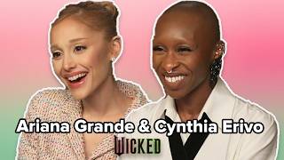 Ariana Grande and Cynthia Erivo The Wicked Interview [upl. by Nnil]