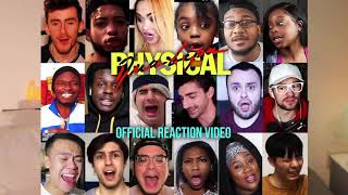 Dua Lipa  Physical Official Reaction Video [upl. by Gnilyam]