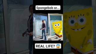 Turned into Spongebob 🥺 squidwardmemes spongebob parody [upl. by Mou]