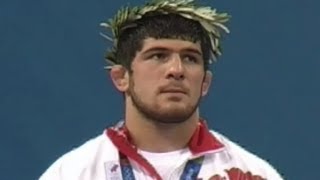 Freestyle wrestling highlights Athens 2004 96 kg [upl. by Rebekkah]