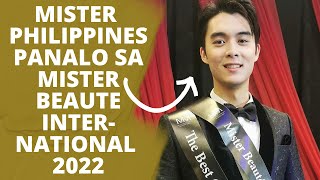 BREAKING NEWS MR PHILIPPINES WINS MISTER BEAUTE INTERNATIONAL 2022 IN TURKEY  JOHN ERNEST TANTING [upl. by Phyllys234]