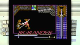 Highlander on a Commodore 64 [upl. by Rollie]