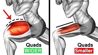 Best Exercises Quadriceps To Get Wide Leg Workout [upl. by Codi473]