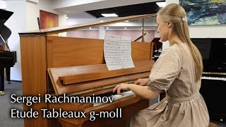 Schimmel Klavier Modell 118T Bj1980  Sergei Rachmaninov  Etude Tableau gmoll [upl. by Josey525]