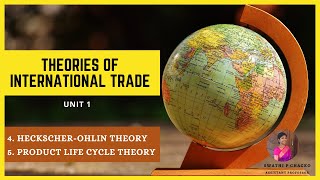 Theories of International trade HeckscherOhlin theory amp Product life cycle Theory [upl. by Elvia]