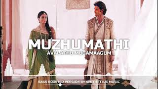 Muzhumathi Bass Boosted Tamil Song Jodha Akbar [upl. by Anahir]