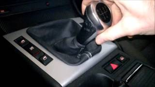 How to replace gear shift knob on BMW E46 E21 E28 E30E 34 E36 E39 [upl. by Eitsyrhc102]