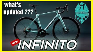 New bianchi infinito 2024  endurance road bike get more comfortable [upl. by Llennaj]