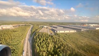 Landing at Göteborg Landvetter Airport Ryanair [upl. by Aven]