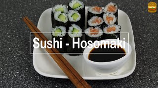 Sushi  Hosomaki  FoodisLive  Aflevering 25 [upl. by Rafaelita]