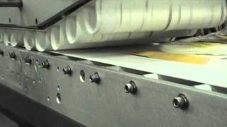 ACS 7100 with Compression Belt amp Trimmer Emplex Bag Sealer Bagging tortillas [upl. by Enyt226]