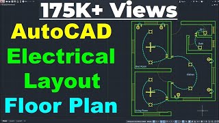 AutoCAD Electrical House Wiring Tutorial for Electrical Engineers [upl. by Vins]