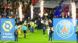 PSG  Clermont 06042024  11 L1 J 28 23  Entrée des équipes [upl. by Pazice]