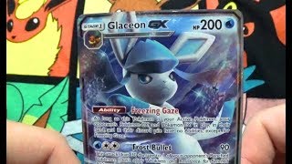 Opening a Glaceon GX Tin [upl. by Ardnnek]