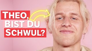 Dürfen Männer Nagellack tragen Theo Carow 💅🤯  Auf Klo [upl. by Doownelg]