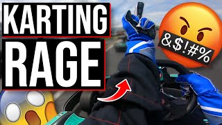 Karting RAGE Gone Wrong Crash And Near FIGHT [upl. by Elehcir]