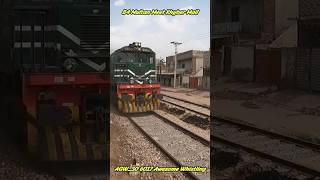 Khyber Mail Awesome Whistling Near Multan shortvideos viralshort train [upl. by Abocaj]