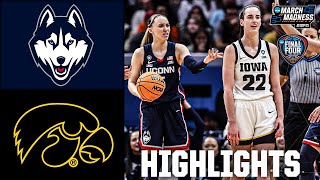 2024 Final Four UConn Huskies vs Iowa Hawkeyes  Full Game Highlights [upl. by Naraa]