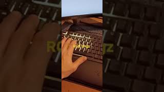 razer keyboard with nice armrest  happy clicks [upl. by Venu524]