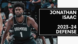 Jonathan Isaac Defensive Highlights  202324 Orlando Magic NBA [upl. by Anay515]