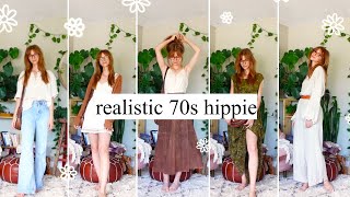 realistic 70s hippie outfits [upl. by Ecirahc]