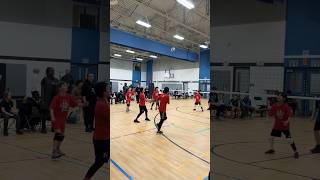 Volleyball game in Viola Desmond Public School 🇨🇦 shorts [upl. by Kaine357]