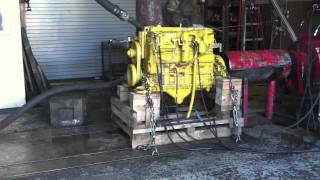 CAT 3116 Engine Dyno Test [upl. by Tullius291]