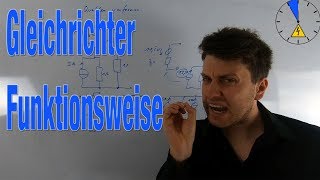 Funktionsweise Gleichrichter  Elektrotechnik in 5 Minuten ET5M [upl. by Banerjee]