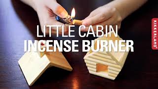 Little Cabin Incense Burner [upl. by Mackey]