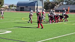 8u Las Vegas 49ers vs Henderson Bills Championship Game [upl. by Yrruc]