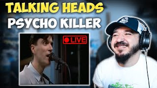 TALKING HEADS  Psycho Killer Live Stop Making Sense  FIRST TIME HEARING REACTION [upl. by Oletha]