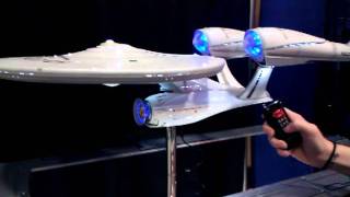 QMx JJ Abrams Star Trek Enterprise NCC1701 Model SDCC [upl. by Bringhurst]