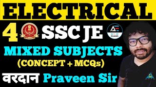 4 SSC JE 2022  ELECTRICAL ENGINEERING  VARDAAN  CONCEPT amp TRICKS  PRAVEEN SIR [upl. by Shaylah]