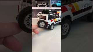 New Toyota Land Cruiser LC80 metal car model launched in 124 scale [upl. by Aryaz421]