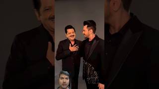 Udit Narayan and son Aditya Narayan singing a songytshorts uditnarayan adityanarayan song short [upl. by Ylatfen]