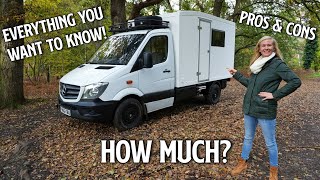 The SURPRISING Cost Of Converting This Van Full Van Build Cost Breakdown PLUS Our Tips amp Hints [upl. by Cad]