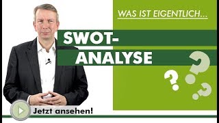 SWOT ANALYSE  Was ist eigentlich [upl. by Hershell]